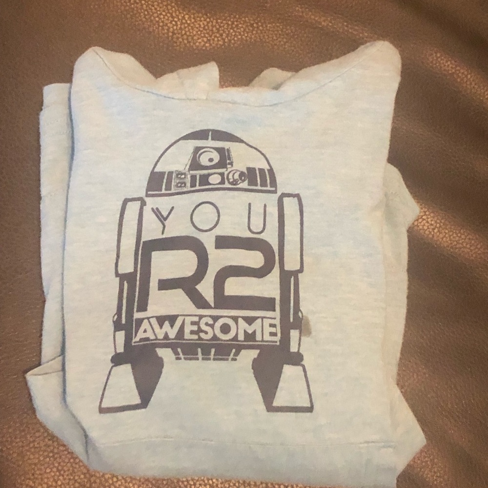 R2d2 hooded shirt